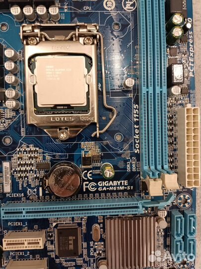 Материнская плата p8h61 m lx2 r2.0 itx 1155