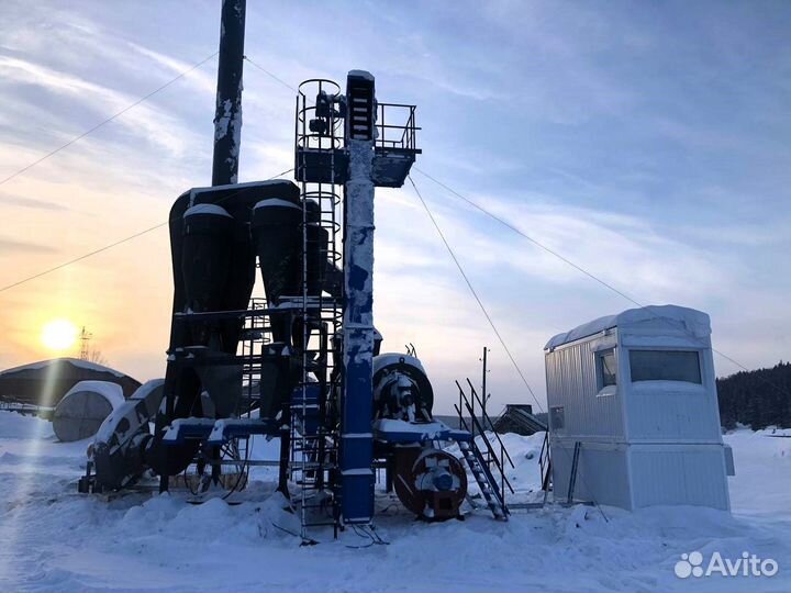 Линия сушки инертных каменных материалов дс-185