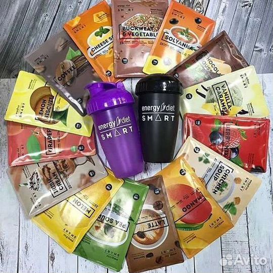 Energy Diet Smart, коктейли для похудения, NL