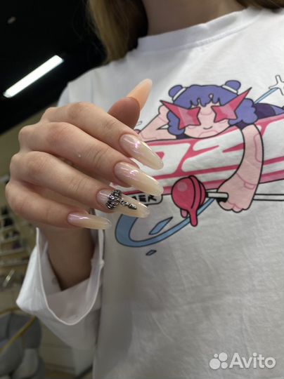 Маникюр, гель лак,наращивание, укрепление