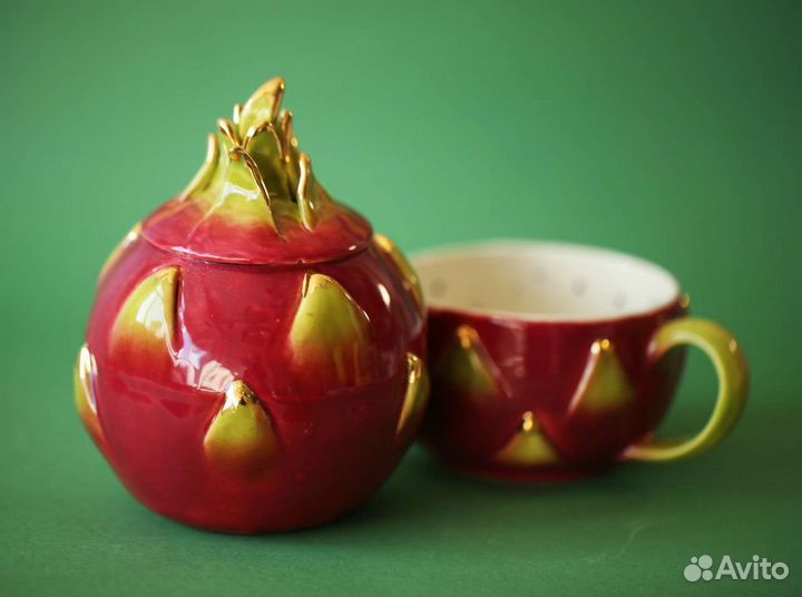 Сахарница керамическая ручной работы