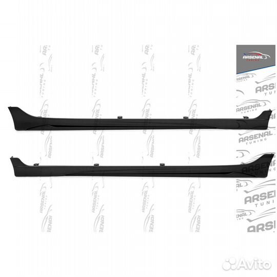 Накладки на пороги Моделиста Toyota Сamry XV55