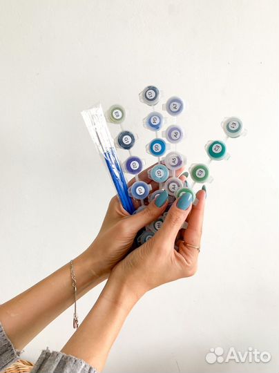 Фотопортрет на холсте по номерам