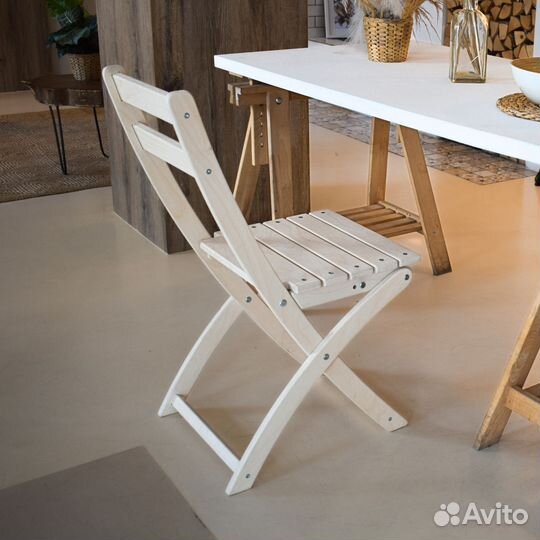 Стул складной как Икеа деревянный
