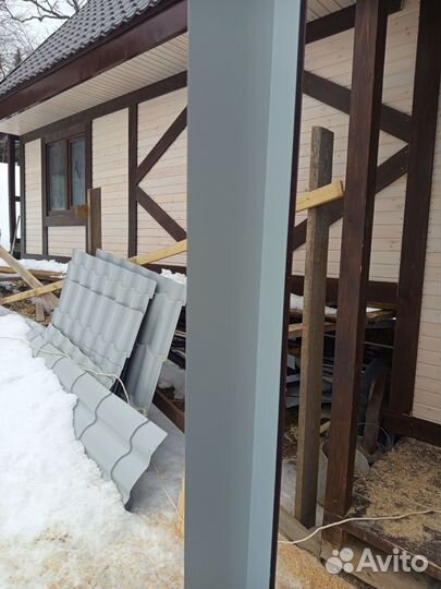 Лобовая планка для кровли