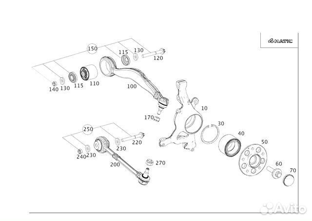 Кулак поворотный Новое / Оригинал