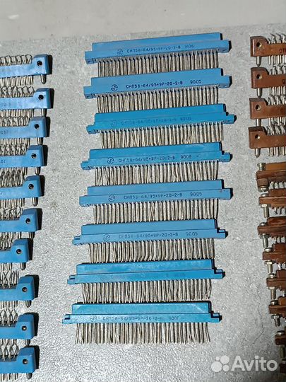 Разъёмы, новые, лот - 93шт