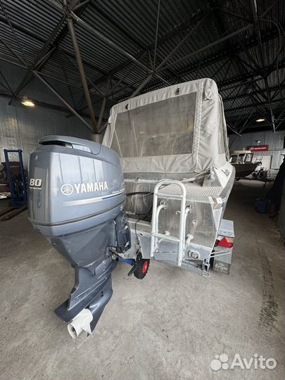Катер Buster X + Yamaha 80