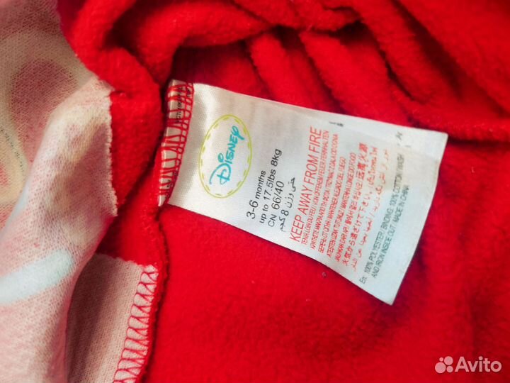 Флисовый комбинезон 68 74