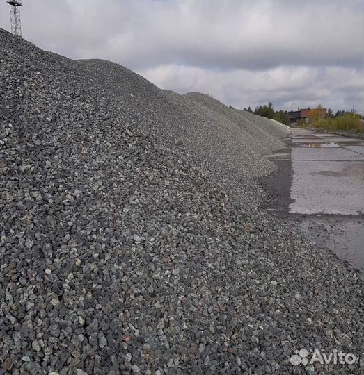 Щебень известняковый