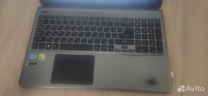 Ноутбук acer core i5/geforce740/6gb/ssd250