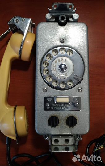 Судовой морской палубный телефон тас-М