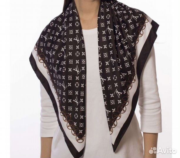 Платок шелк Louis Vuitton
