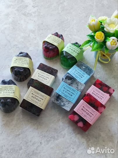 Мыло ручной работы новый год