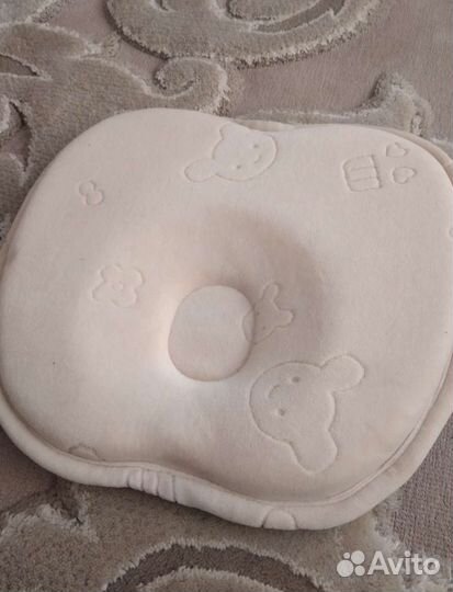 Подушка ортопедическая детская для новорождённых