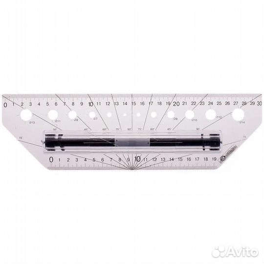 Линейка с роликом (рейсшина) 20см,30см