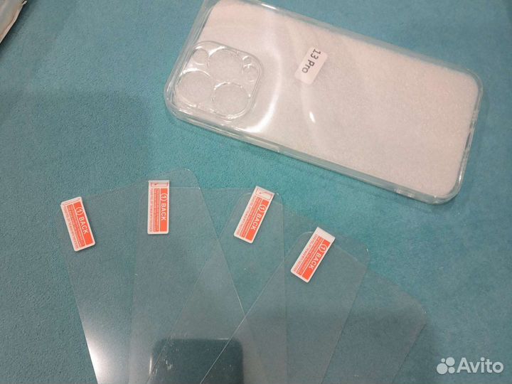 Чехол и 3 стекла iPhone 13 pro