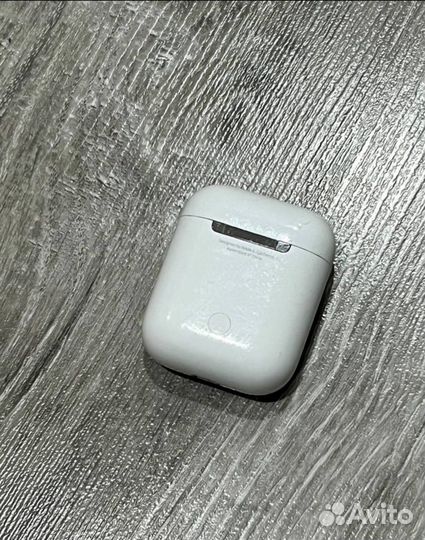 Зарядный футляр для airpods 2 (оригинал)
