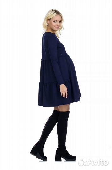 Платье для беременных и кормящих 46