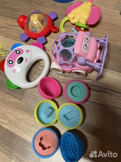 Детские игрушки бу пакетом от 0