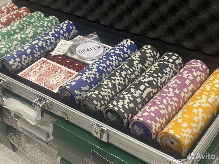 Покерный набор новый