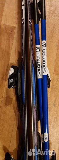 Горные лыжи +крепление Salomon 175 новые