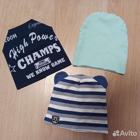 Шапка для мальчика 46-48