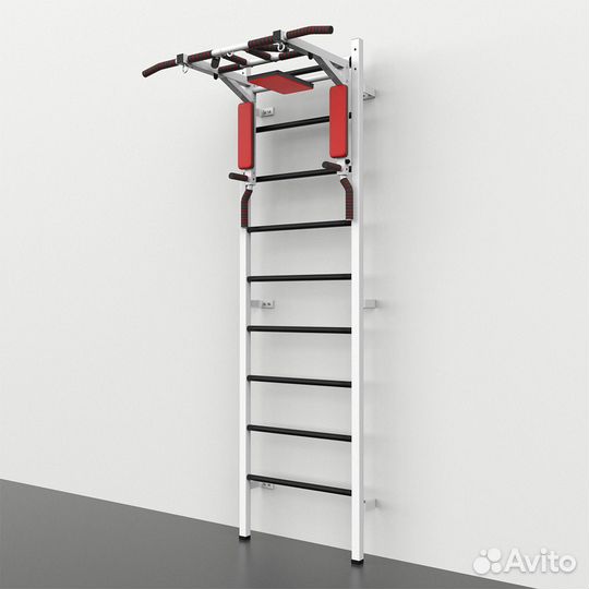 Шведская стенка + Мультихват 2.0 Белая