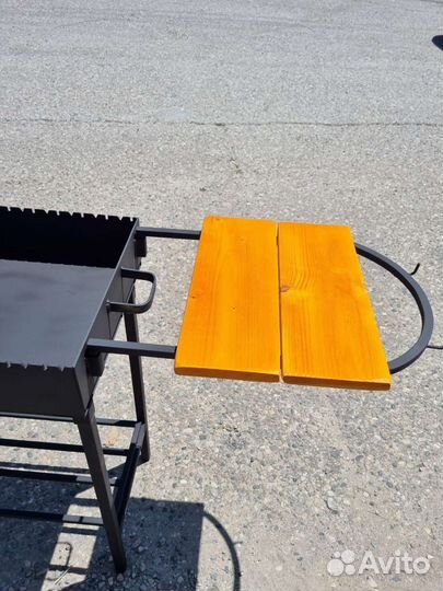 Мангал с подставкой под казан