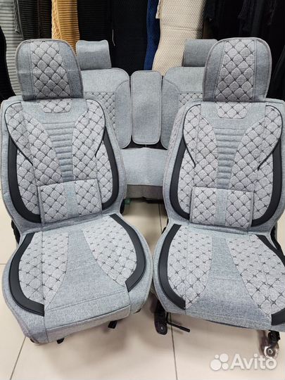 Чехлы из Алькантары на весь салон