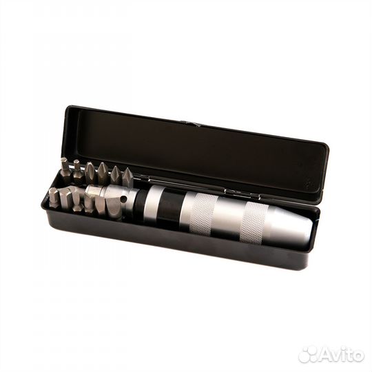 Отвертка ударная автоматическая с набор бит 13пр