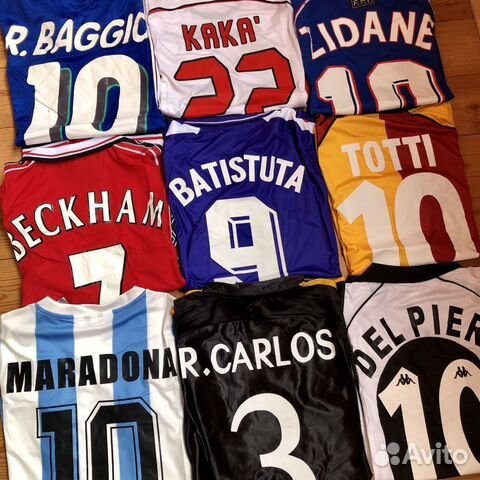 Футбольные ретро формы (новые)