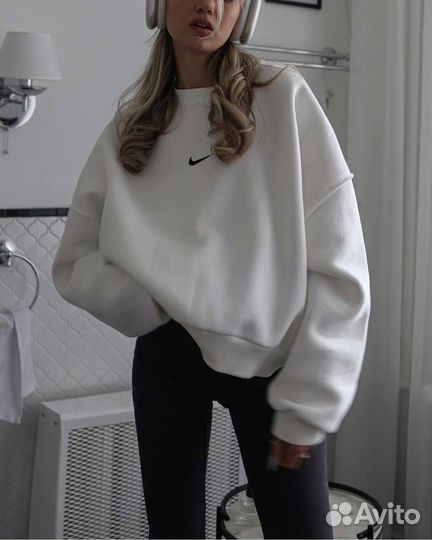 Свитшот с начесом