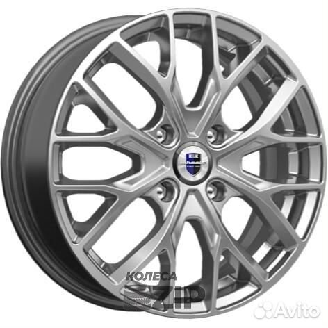 K&K Лилиом 6x16 4*100 ET37 DIA60.1 Дарк платинум