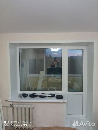 Отделка балконов и лоджий.Остекление