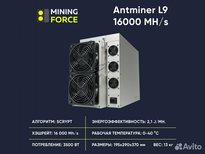 Antminer L9