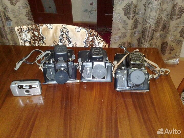 Пленочный фотоаппарат зенит ет