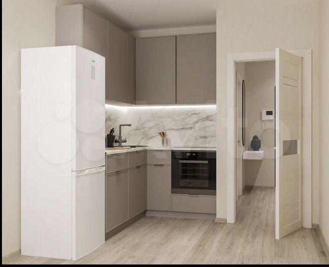 2-к. квартира, 53,5 м², 6/25 эт.