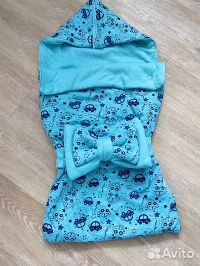 Конверт на выписку для мальчика весна лето