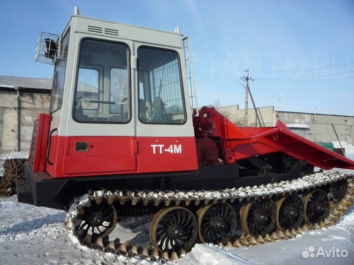 Трактор гусеничный трелевочный тт-4