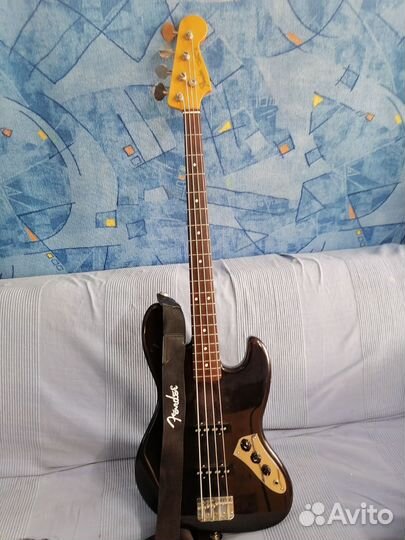 Бас гитара fender JB Japan +MXR+tuner