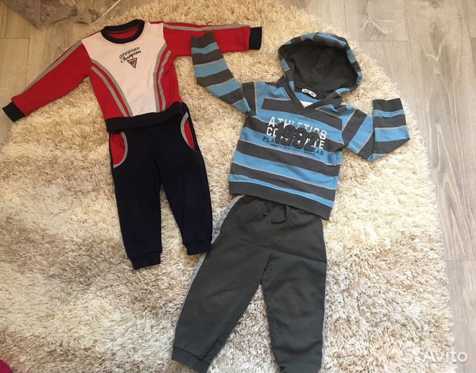 Спортивные костюмы на мальчика р.86-92