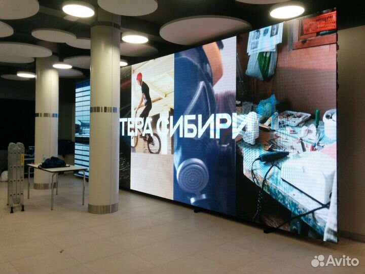 Аренда светодиодного экрана Р2, Р3, Р12 мм