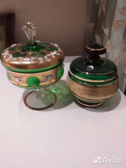 Вазы конфетницы Богемия