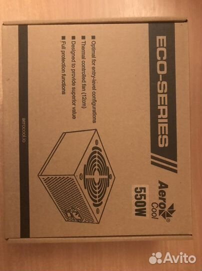 Блок питания aerocool 550w, 350w