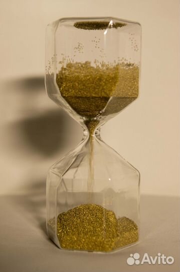 Песочные часы IKEA золотой песок