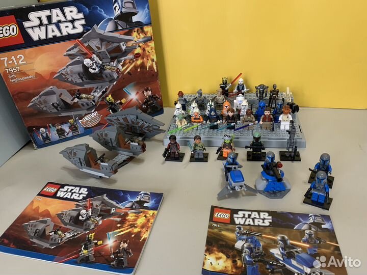 Lego Star Wars минифигурки и наборы