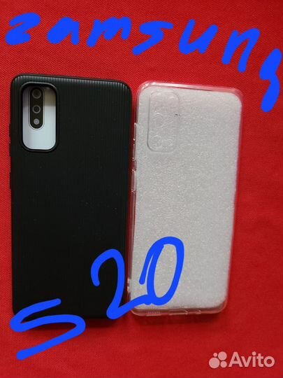 Чехлы для телефонов Samsung s20+ и другие