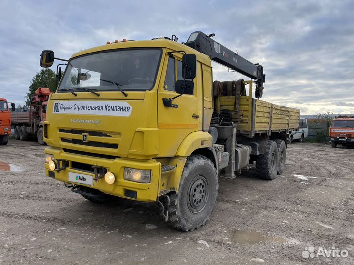 КамАЗ 43118 с КМУ, 2018