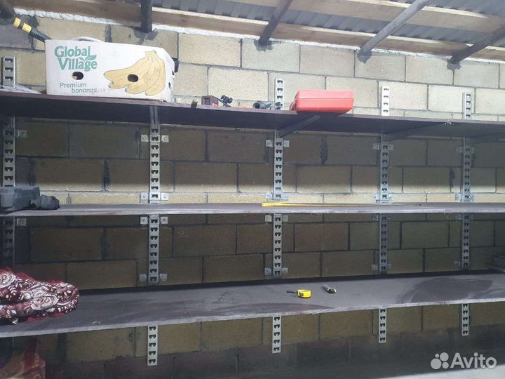 Стеллажи полки консоли